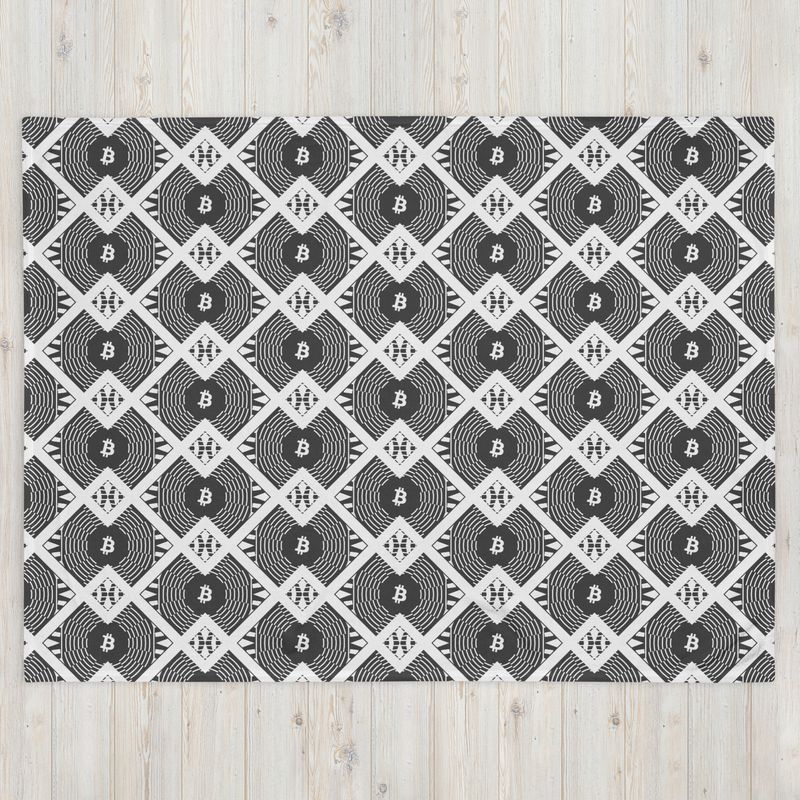BITCOIN in FULL BLOSSOM - (BLANKET #5)