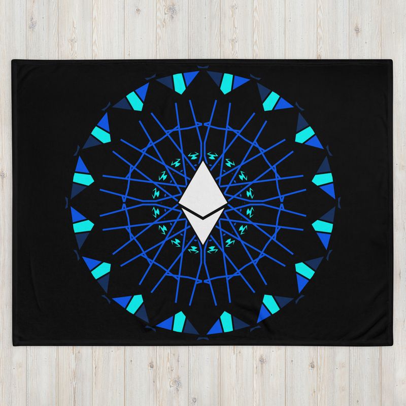ETHEREUM in FULL BLOSSOM - (BLANKET #5)