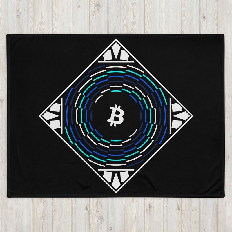 BITCOIN in FULL BLOSSOM - (BLANKET #7)