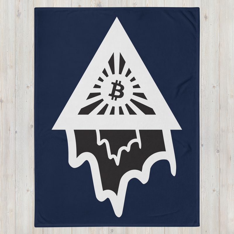 BITCOIN in the DRIPPING TRIANGLE - (BLANKET #2)
