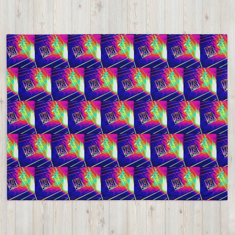 BITCOIN in SPLASHING COLOR - (BLANKET #2)