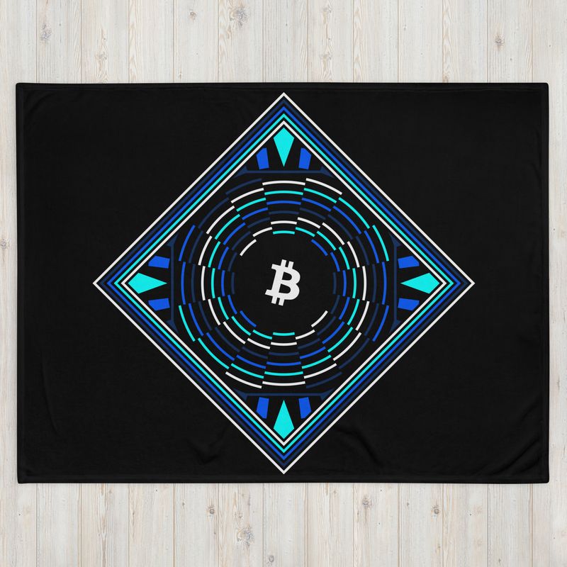 BITCOIN in FULL BLOSSOM - (BLANKET #8)