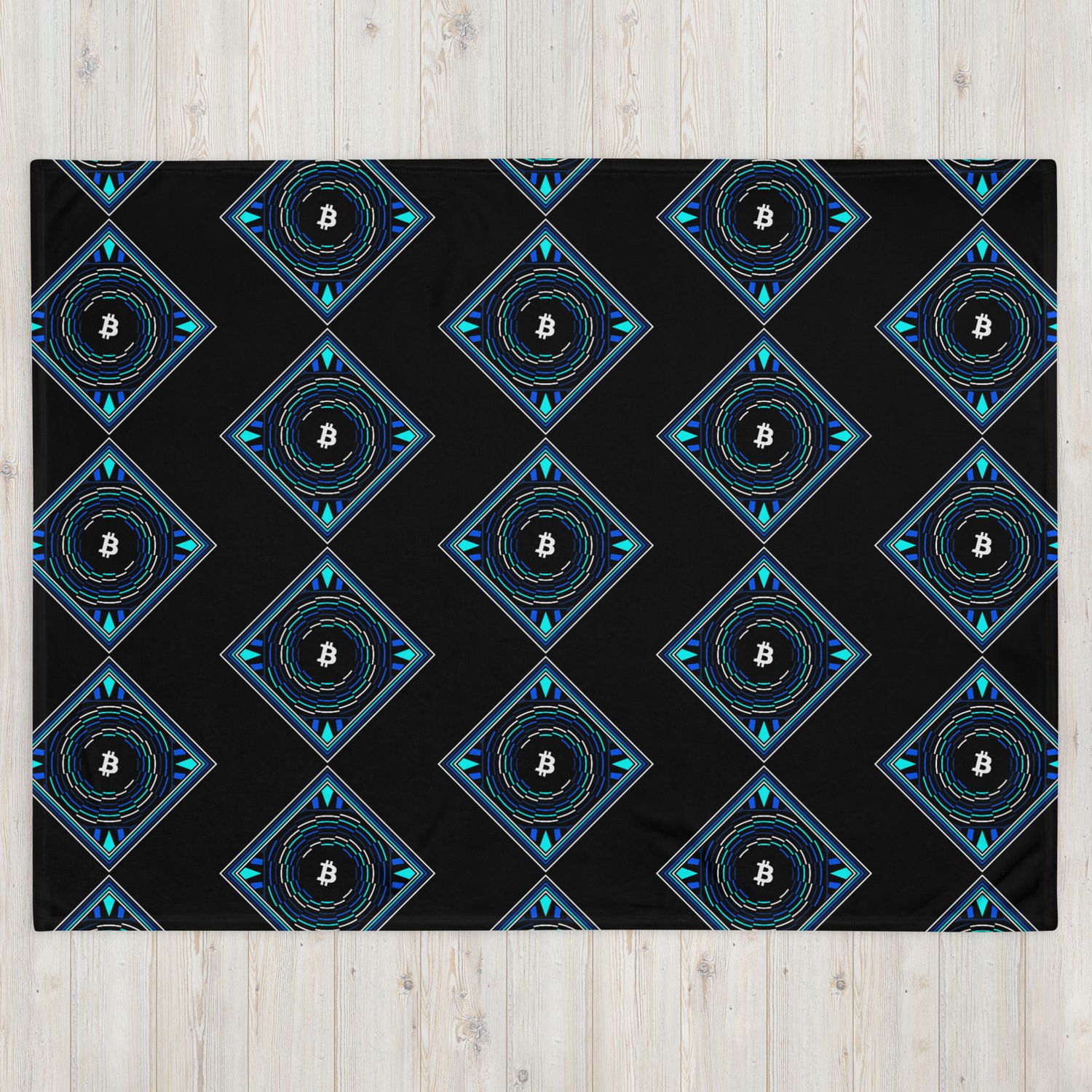 BITCOIN in FULL BLOSSOM - (BLANKET #9)