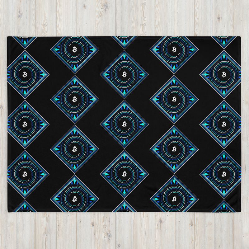 BITCOIN in FULL BLOSSOM - (BLANKET #9)