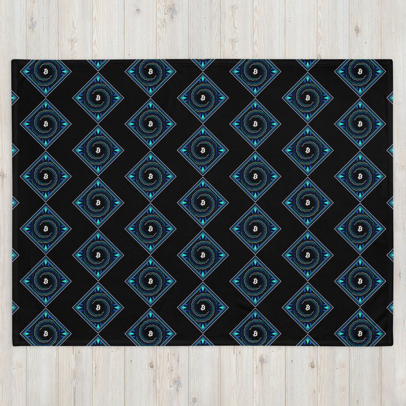 BITCOIN in FULL BLOSSOM - (BLANKET #10)