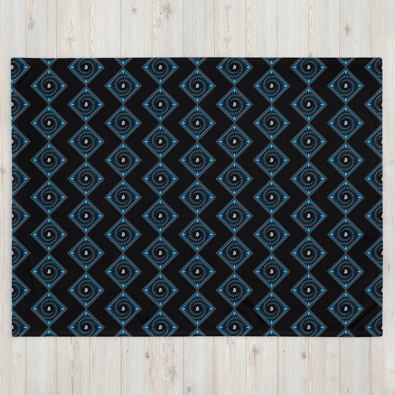 BITCOIN in FULL BLOSSOM - (BLANKET #12)