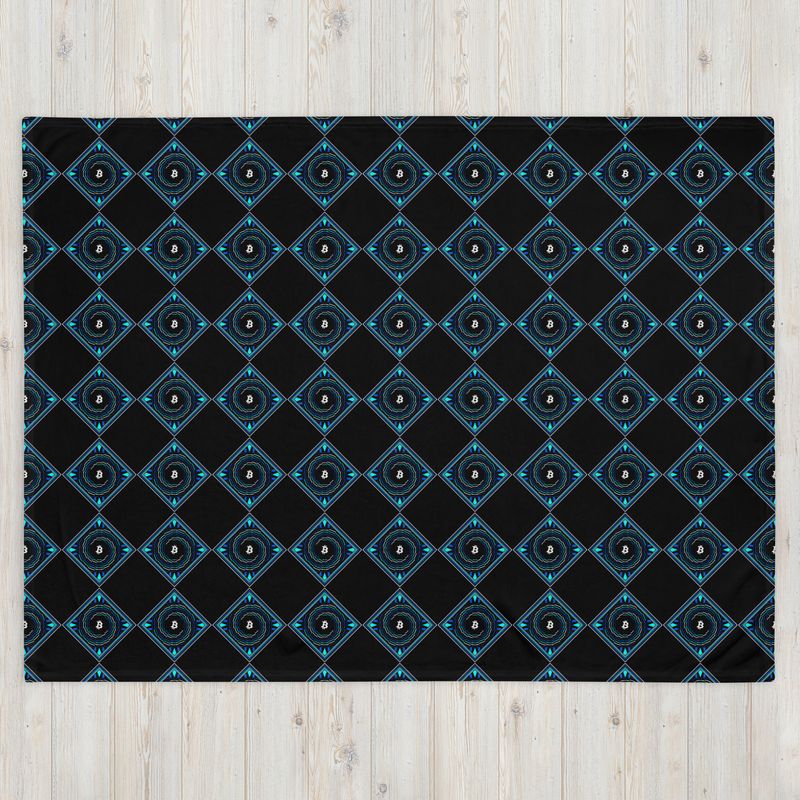 BITCOIN in FULL BLOSSOM - (BLANKET #11)