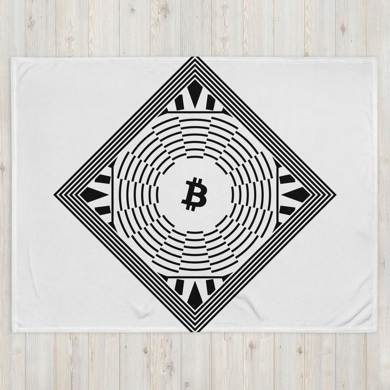 BITCOIN in FULL BLOSSOM - (BLANKET #13)