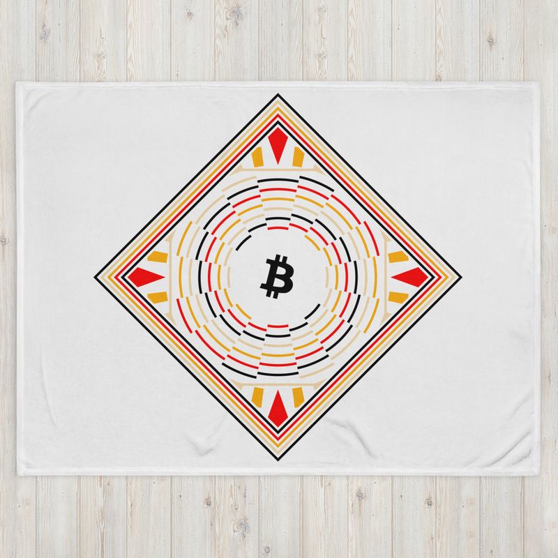 BITCOIN in FULL BLOSSOM - (BLANKET #14)