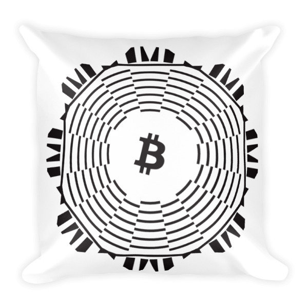 BITCOIN in FULL BLOOM - (PILLOW)