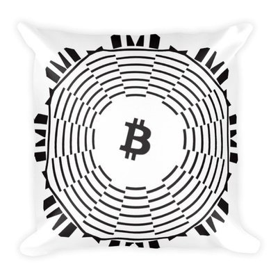 BITCOIN in FULL BLOOM - (PILLOW)