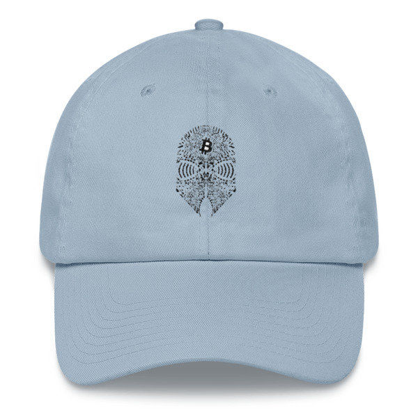 BITCOIN the GIANT - (DAD HAT), Color: Light Blue