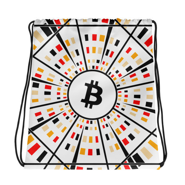 BITCOIN at HYPER SPEED - (DRAWSTRING BAG)