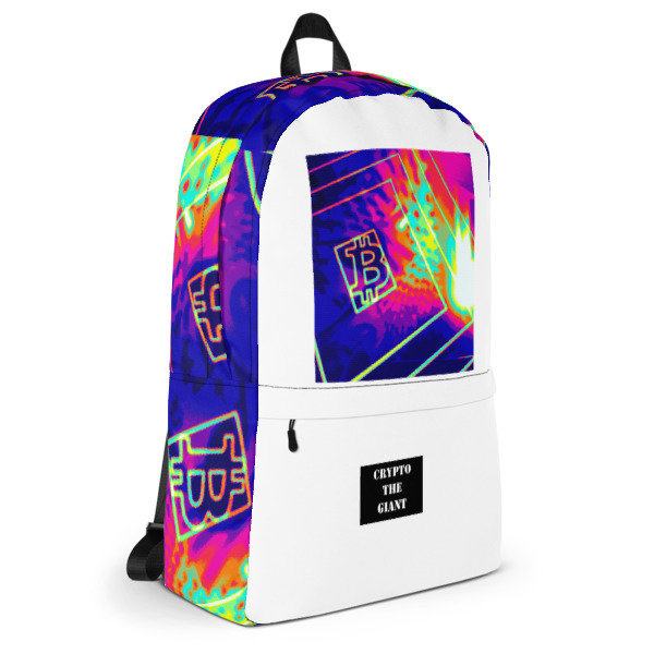 BITCOIN in SPLASHING COLOR - (BACKPACK)