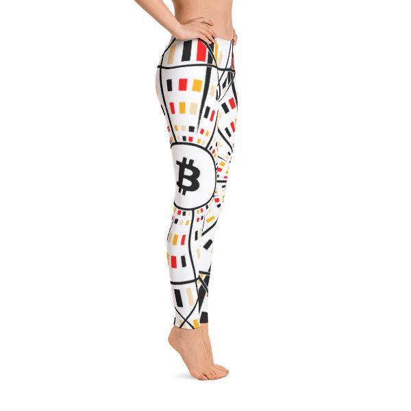 BITCOIN at HYPER SPEED - (LEGGINGS)