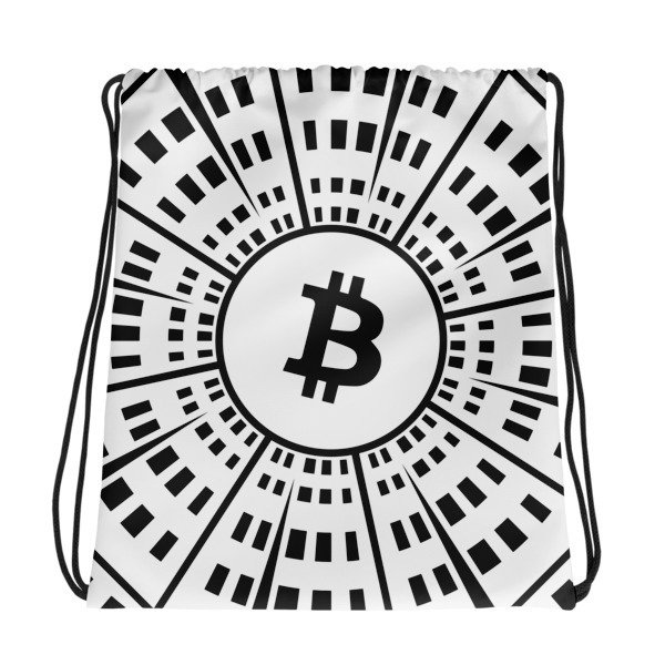 BITCOIN in HYPER SPEED - (DRAWSTRING BAG)