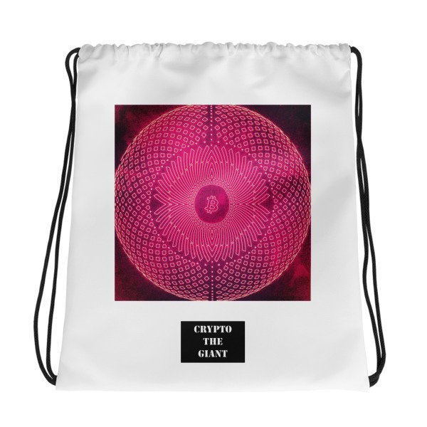 BITCOIN in GRIM DARKNESS - (DRAWSTRING BAG)