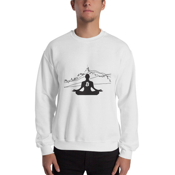 BITCOIN in the FLOW - (SWEATSHIRT), Size: S