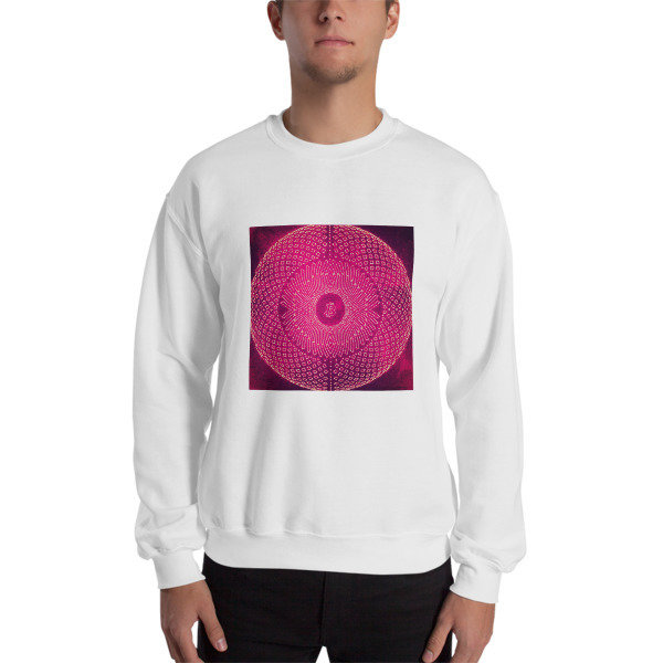 BITCOIN in GRIM DARKNESS - (SWEATSHIRT), Color: White, Size: S