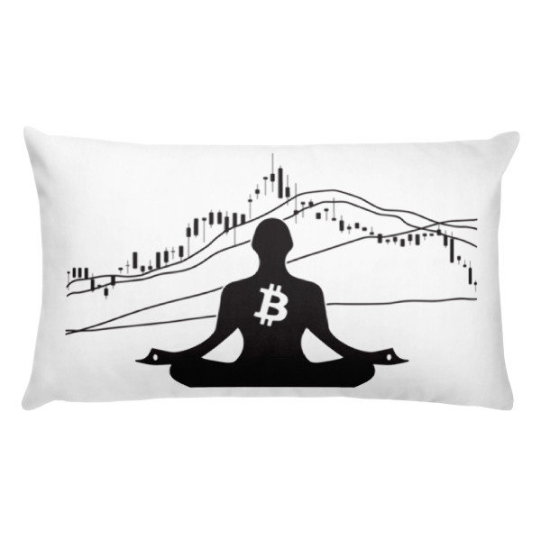 BITCOIN in the FLOW - (PILLOW), Size: 20×12