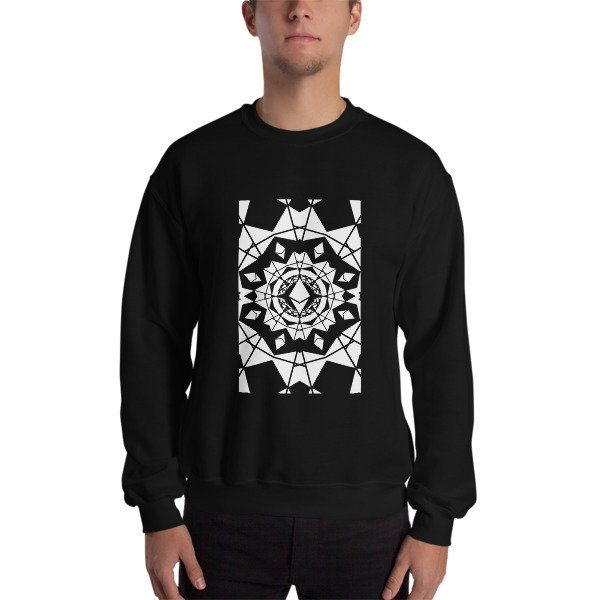 ETHEREUM in the MATRIX - (SWEATSHIRT), Color: Black, Size: S