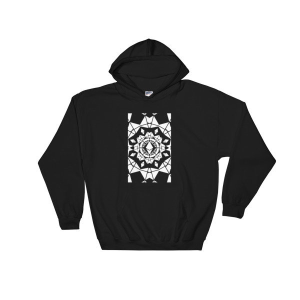 ETHEREUM in the MATRIX - (HOODIE), Color: Black, Size: S