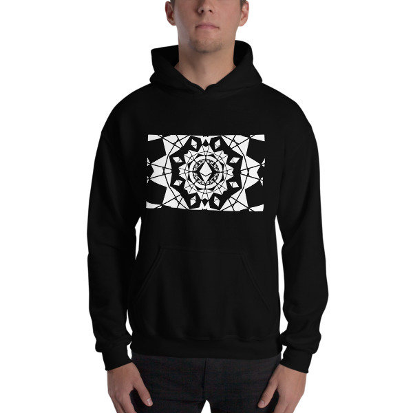 ETHEREUM in the MATRIX - (HOODIE), Color: Black, Size: S