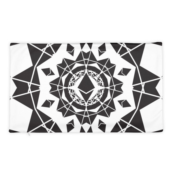 ETHEREUM in the MATRIX - (PILLOW CASE) ETHEREUM in the MATRIX - (PILLOW CASE), Size: 20×12