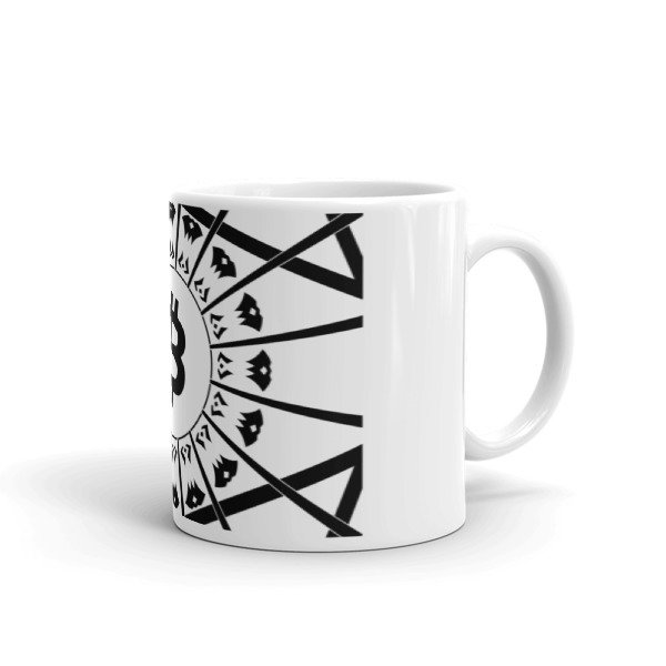 BITCOIN in the GLOW - (MUG), Size: 11oz