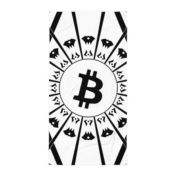 BITCOIN in the GLOW - (TOWEL) BITCOIN in the GLOW - (TOWEL)