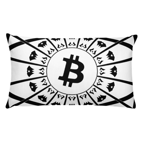 BITCOIN in the GLOW - (PILLOW)