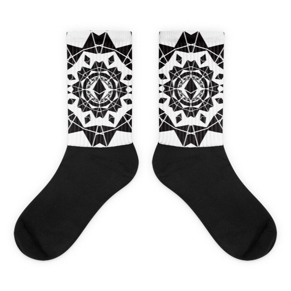ETHEREUM in the MATRIX - (SOCKS), Size: M (6-8)