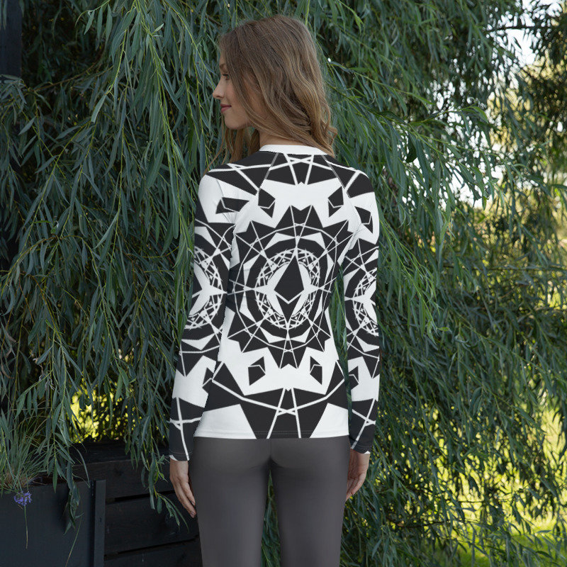 ETHEREUM in the MATRIX - (WOMEN&#39;S RASH GUARD)