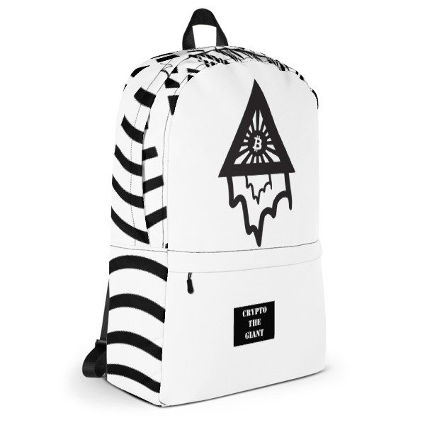 BITCOIN in the DRIPPING TRIANGLE - (BACKPACK)