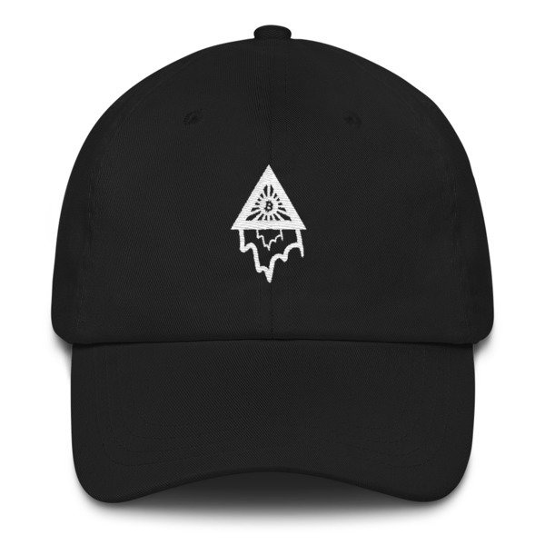 BITCOIN in the DRIPPING TRIANGLE - (DAD HAT)