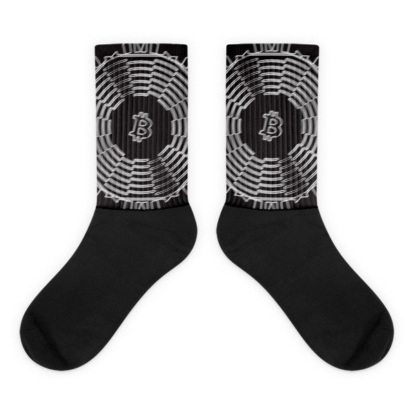 BITCOIN in a HAZE - (SOCKS), Size: M (6-8)