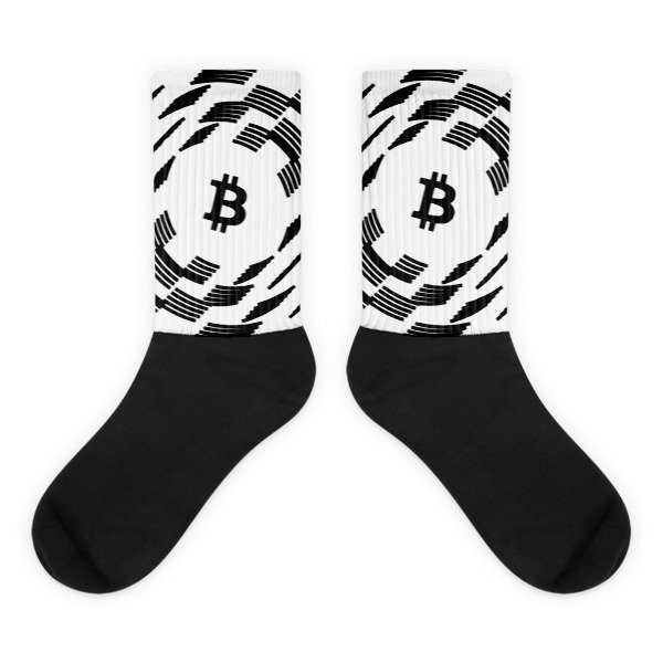 BITCOIN in the WIND - (SOCKS), Size: M (6-8)