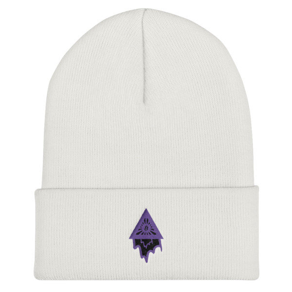 BITCOIN in the DRIPPING TRIANGLE - (BEANIE)