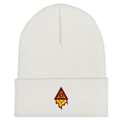 BITCOIN in the DRIPPING TRIANGLE - (BEANIE)
