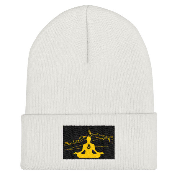 BITCOIN in the FLOW - (BEANIE), Color: White