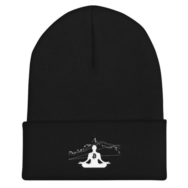 BITCOIN in the FLOW - (BEANIE), Color: Black