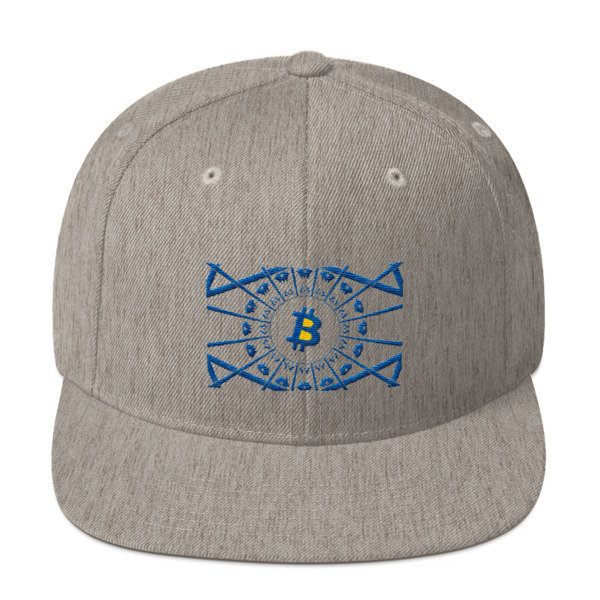 BITCOIN in the GLOW - (SNAPBACK HAT)