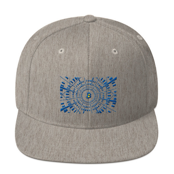 BITCOIN at HYPER SPEED - (SNAPBACK HAT)