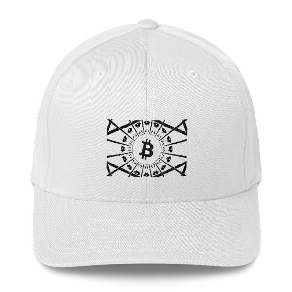 BITCOIN in the GLOW - (FLEXFIT CAP), Size: S/M