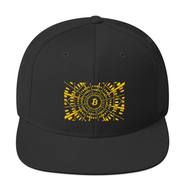 BITCOIN at HYPER SPEED - (SNAPBACK HAT)