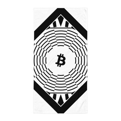 BITCOIN in FULL BLOSSOM - (TOWEL)