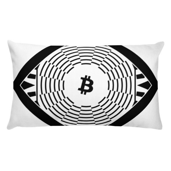 BITCOIN in FULL BLOSSOM - (PILLOW) BITCOIN in FULL BLOSSOM - (PILLOW)