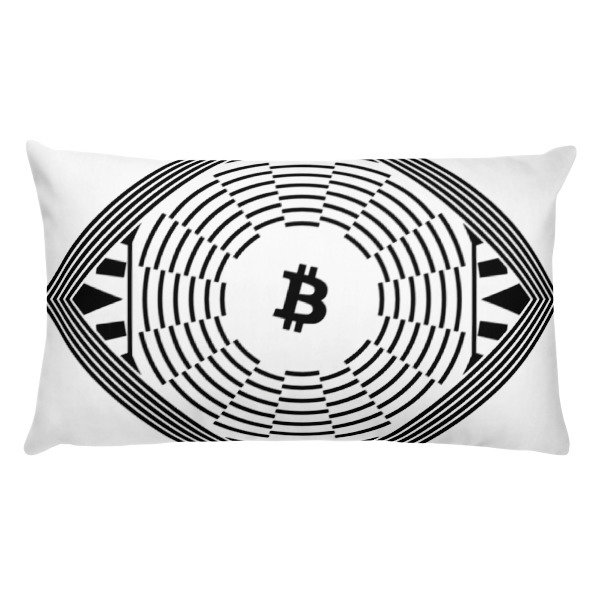 BITCOIN in FULL BLOSSOM - (PILLOW) BITCOIN in FULL BLOSSOM - (PILLOW)
