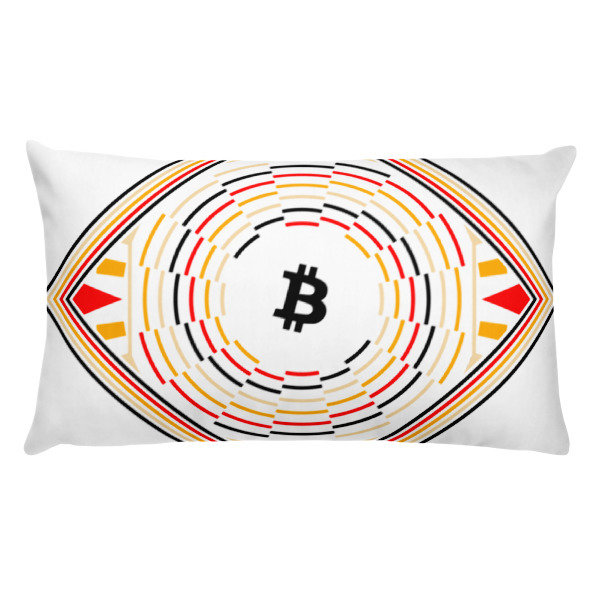 BITCOIN in FULL BLOSSOM - (PILLOW) BITCOIN in FULL BLOSSOM - (PILLOW)