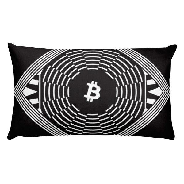 BITCOIN in FULL BLOSSOM - (PILLOW) BITCOIN in FULL BLOSSOM - (PILLOW)